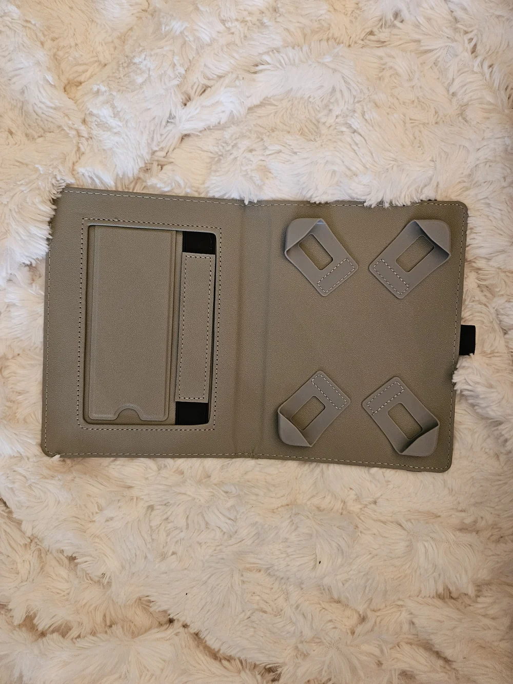 Kindle Case✨️Classic Black & White Composition Book with Elastic Closure